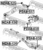 FORD BT4Z5A649A Control Arm-/Trailing Arm Bush
